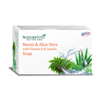 NatureXprt Neem Aloe Vera Soap 