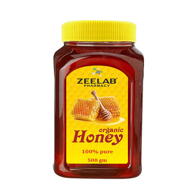 ZEELAB Organic Honey 500gm | 100% Pure and Natural