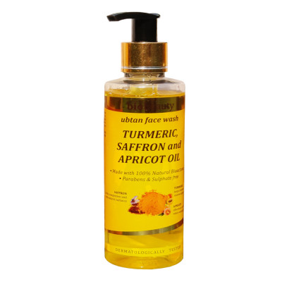 Bio Beauty Ubtan Face Wash with Turmeric, Saffron and Apricot Oil