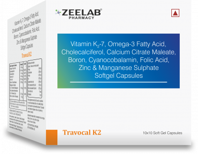 Travocal K2 Calcium Supplement Softgel Capsule