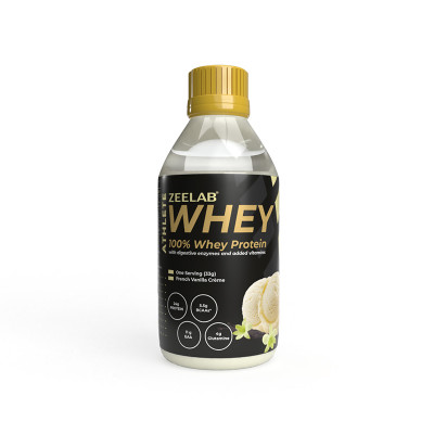 ZEELAB Athlete Whey 100% Powder 33g French Vanilla Creme