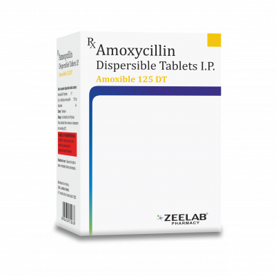 Amoxible 125 DT Antibiotic Tablet