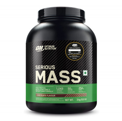 Optimum Nutrition (ON) Serious Mass Chocolate Flavour 3 Kg