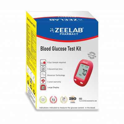 ZEELAB Blood Glucose Test Strip