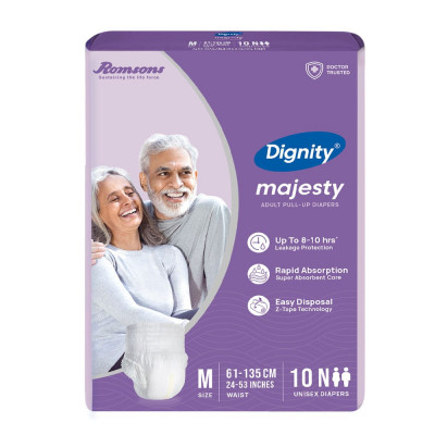 Romsons Adult Diapers Majesty (M)