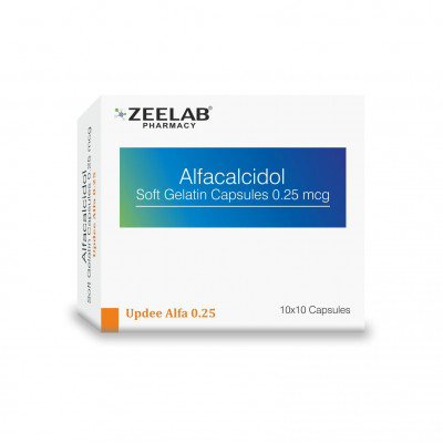 Updee Alfa 0.25 Softgel Capsule