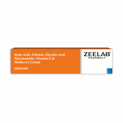 Zeeglow Glycolic Acid Arbutin and Kojic Acid Cream