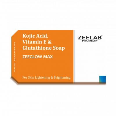 Zeeglow Max Kojic Acid and Glutathione soap​