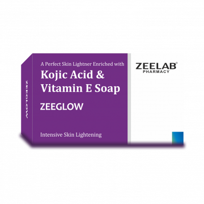 Zeeglow Kojic Acid and Vitamin E Soap